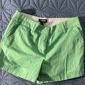 British Khaki Women's Green Bermudas
